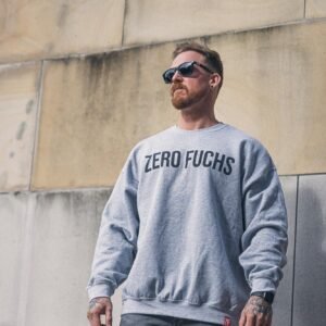 ZERO FUCHS Crewneck Sweatshirt – Clean Fit. Heavy Comfort.